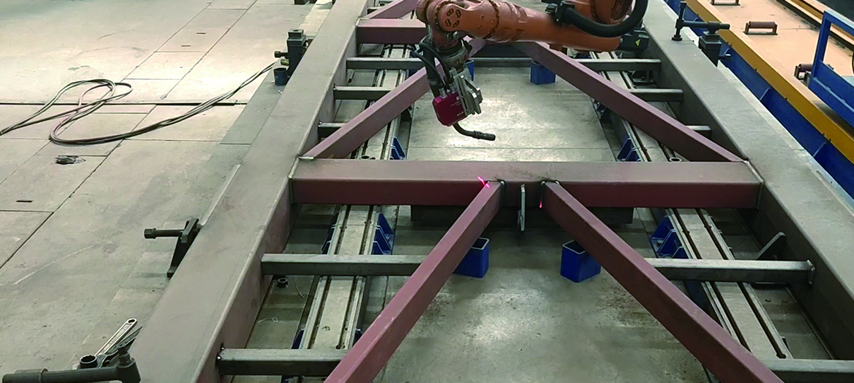 立體車庫(kù)主框架焊接